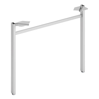 HON® Leg, Straight, f/30"D Mod Worksurfaces, 30"W, Silver (HONLPLLEG30USVR)