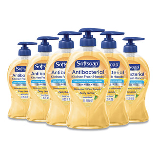 Softsoap® Antibacterial Hand Soap, Citrus, 11 1/4 oz Pump Bottle, 6/Carton (CPC45096)