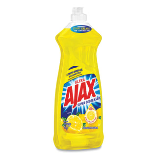 Ajax® Dish Detergent, Lemon Scent, 28 oz Bottle, 9/Carton (CPC44673)