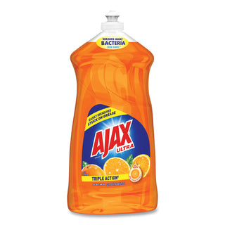 Ajax® Dish Detergent, Liquid, Antibacterial, Orange, 52 oz, Bottle (CPM49860)