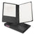 Avery® Legal Durable Non-View Binder with Round Rings, 3 Rings, 1" Capacity, 14 x 8.5, Black (AVE06400)