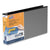 Stride QuickFit Landscape Spreadsheet Round Ring View Binder, 3 Rings, 1.5" Capacity, 14 x 8.5, Black (DVS95021L)