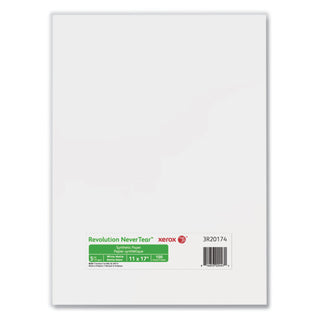Xerox® Revolution NeverTear, 5 mil, 11 x 17, Smooth White, 100/Pack (XER3R20174)