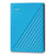 WD MY PASSPORT External Hard Drive, 4 TB, USB 3.2, Sky Blue (WDCBPKJ0040BBL)