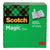 Scotch® Magic Tape Refill, 1" Core, 0.5" x 36 yds, Clear (MMM810121296)
