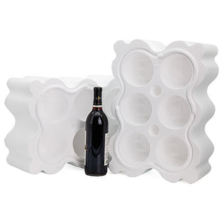 6 Bottle Foam Wine Shipper Kit - 750ml (WSK746T)