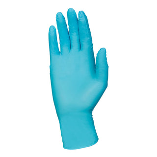 PremierPro™ Plus Exam Glove Small NonSterile Nitrile Standard Cuff Length Textured Fingertips Blue Chemo Tested (962747_CS)