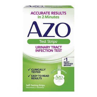 AZO Test Strips® Urinalysis Test Kit Urinary Tract Infection Detection 3 Tests CLIA Waived (1065927_BX)