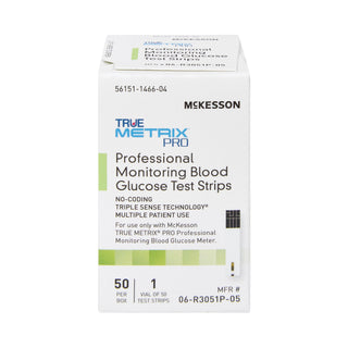 McKesson TRUE METRIX® PRO Blood Glucose Test Strips 50 Strips per Pack (960298_CS)