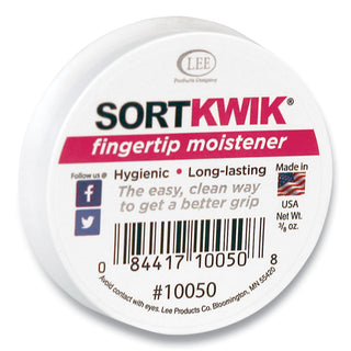 LEE Sortkwik Fingertip Moisteners, 3/8 oz, Pink (LEE10050)