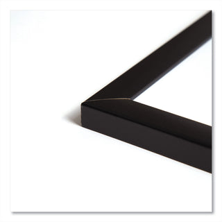 U Brands Magnetic Dry Erase Board with MDF Frame, 24 x 18, White Surface, Black Frame (UBR307U0001)