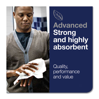 Tork® Advanced Matic Hand Towel Roll, 2-Ply, 7.7 x 9.8, White, 643/Roll, 6 Roll/Carton (TRK290092A)
