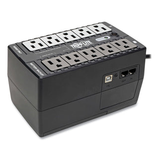 Tripp Lite ECO Series Energy-Saving Standby UPS, USB, 8 Outlets, 550 VA, 420 J (TRPECO550UPS)