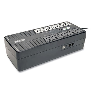 Tripp Lite ECO Series Energy-Saving Standby UPS with USB, 12 Outlets, 750 VA, 420 J (TRPECO750UPS)