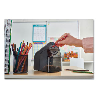 X-ACTO® School Pro Classroom Electric Pencil Sharpener, AC-Powered, 4.5" x 7" x 6.38", Blue/Gray (EPI1670X)