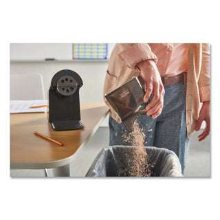 X-ACTO® School Pro Classroom Electric Pencil Sharpener, AC-Powered, 4.5" x 7" x 6.38", Blue/Gray (EPI1670X)