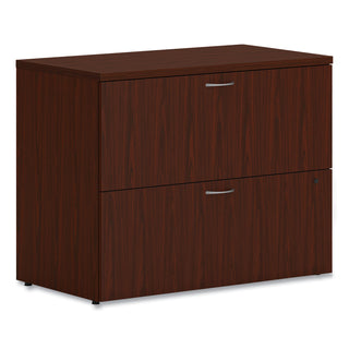 HON® Lateral File, 2-Drawer, Removable Top, 36"x20"x29" , Mahogany (HONLLF3620L2LT1)