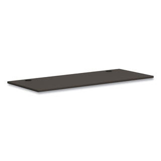 HON® Worksurface, Rectangle, 72"x30" , Slate Teak (HONPLRW7230LS1)
