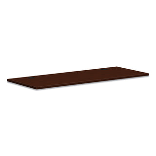 HON® Worksurface, Rectangle, 60"x24" , Mahogany (HONPLRW6024LT1)