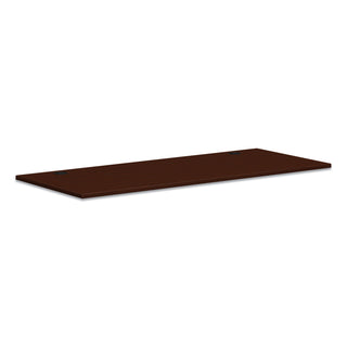 HON® Worksurface, Rectangle, 72"x30" , Mahogany (HONPLRW7230LT1)