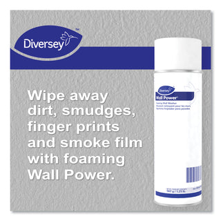 Diversey™ Wall Power Foaming Wall Washer, 20 oz Can, 12/Carton (DVO5401786)