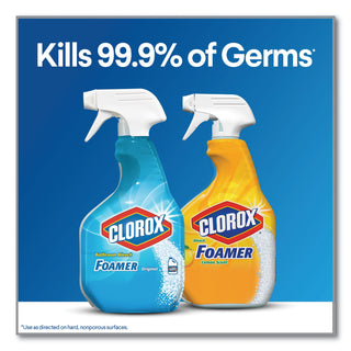 Clorox® Disinfecting Bathroom Foamer with Bleach Original, Spray, 30 fl oz (0.9 quart), Clear (CLO30614)
