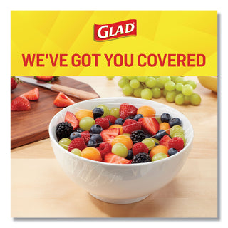 Glad® ClingWrap Plastic Wrap - 11.63" x 198 ft Length - Moisture Proof, BPA Free, Microwave Safe - Plastic - Clear (CLO00020EA)