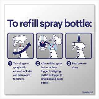 Clorox® Disinfecting Bathroom Foamer with Bleach Original, Spray, 30 fl oz (0.9 quart), Clear (CLO30614)