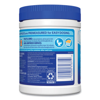 Clorox® Control Bleach Packs, Regular, 12 Tabs/Pack, 6 Packs/Carton (CLO31371)