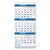 House of Doolittle™ Recycled Three-Month Format Wall Calendar, Vertical Orientation, 8 x 17, White Sheets, 14-Month: Dec 2024 to Jan 2026 (HOD3646)