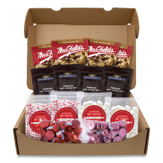 Snack Box Pros Always Be Mine Valentine's Day Box, Cocoa/Marshmallows/Candy/Cookies, 5 lb Box (GRR70000119)