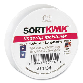 LEE Sortkwik Fingertip Moisteners, 1 3/4 oz, Pink (LEE10134)