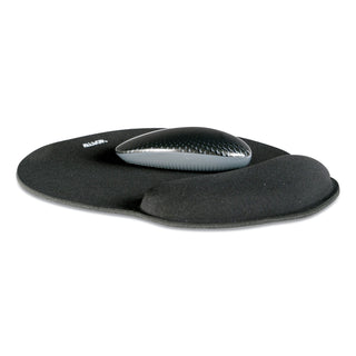 Allsop® MousePad Pro Memory Foam Mouse Pad with Wrist Rest, 9 x 10 x 1, Black (ASP30203)