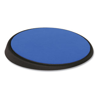 Allsop® Wrist Aid Ergonomic Circular Mouse Pad, 9" dia., Cobalt (ASP26226)