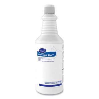 Diversey™ Crew Super Blue Mild Acid Bowl Cleaner, Citrus, 32oz Squeeze Bottle,12/Carton (DRK4476081)