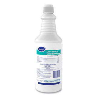 Diversey™ Crew Neutral Non-Acid Bowl & Bathroom Disinfectant, 32 oz Squeeze Bottle, 12/CT (DVO100925283)