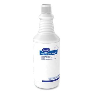 Diversey™ Crew Super Blue Mild Acid Bowl Cleaner, Citrus, 32oz Squeeze Bottle,12/Carton (DRK4476081)