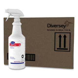 Diversey™ Spitfire Power Cleaner, Liquid, 32 oz Spray Bottle, Fresh Pine Scent, 12/Carton (DRK5891789)
