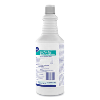 Diversey™ Crew Neutral Non-Acid Bowl & Bathroom Disinfectant, 32 oz Squeeze Bottle, 12/CT (DVO100925283)