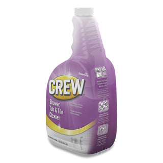 Diversey™ Crew Shower, Tub & Tile Cleaner, Liquid, 32 oz, 4/Carton (DVOCBD540281)