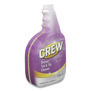 Diversey™ Crew Shower, Tub & Tile Cleaner, Liquid, 32 oz, 4/Carton (DVOCBD540281)