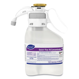 Diversey™ Oxivir Five 16 Concentrate One Step Disinfectant Cleaner, Liquid, 1.4 L, 2/CT (DVO5019296CT)