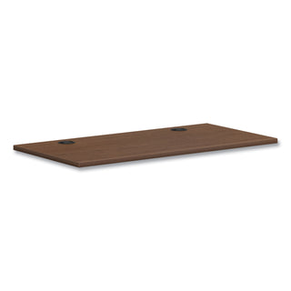 HON® Mod Worksurface, 48w x 24d, Sepia Walnut (HONPLRW4824LE1)