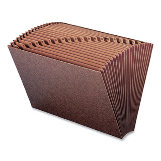 Smead™ TUFF Expanding Files, 21 Sections, 1/21-Cut Tab, Legal Size, Redrope (SMD70430)