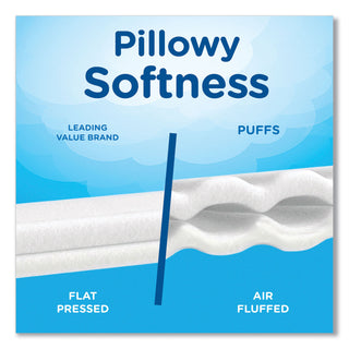 Puffs Plus Lotion Facial Tissue - 2 Ply8.40" - White - Soft - For Nose, Skin - 124 Per Box - 3 / Pack (PGC39363)
