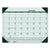 House of Doolittle™ EcoTones Recycled Monthly Desk Pad Calendar, 22 x 17, Green-Tint/Woodland Green Sheets/Corners, 12-Month (Jan to Dec): 2025 (HOD12471)