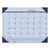 House of Doolittle™ EcoTones Recycled Monthly Desk Pad Calendar, 22 x 17, Sunset Orchid Sheets, Cordovan Corners, 12-Month (Jan to Dec): 2025 (HOD12473)