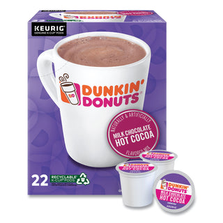 Dunkin Donuts® Milk Chocolate Hot Cocoa K-Cup Pods, 22/Box (GMT1261)