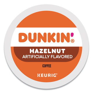Dunkin Donuts® K-Cup Pods, Hazelnut, 22/Box (GMT1270)