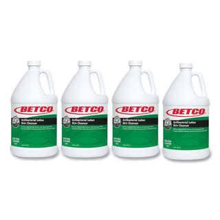 Betco® Antibacterial Lotion Skin Cleanser, Lotion, 1 gal, Papaya, Applicable on Hand, Anti-bacterial, Moisturising, 4/Carton (BET1410400)